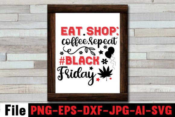 Evaluating the Eat Shop.coffee.repeat Black Friday SVG for Real Embroidery Projects