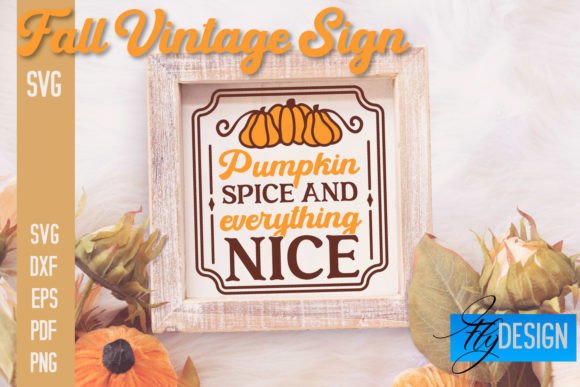 Fall Vintage Sign SVG Design Review for Real Embroidery Projects