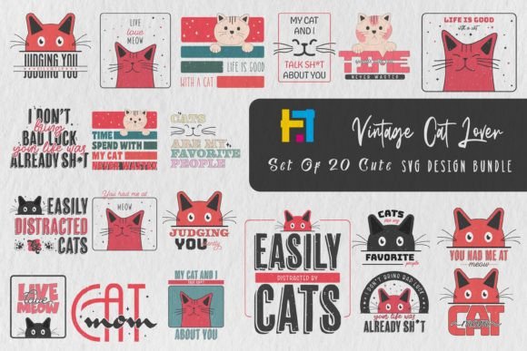 Funny Cat Quotes SVG Design Bundle Review for Real Embroidery Use
