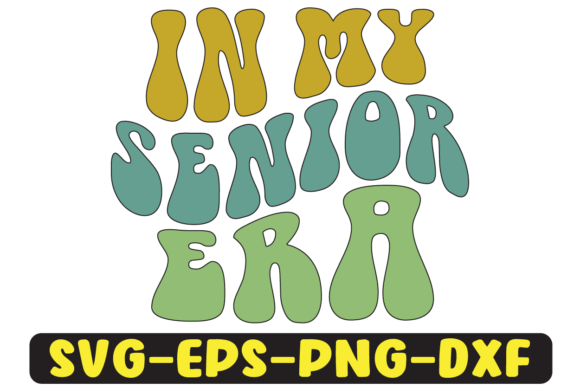 Groovy Retro Vibes for Senior Era Embroidery