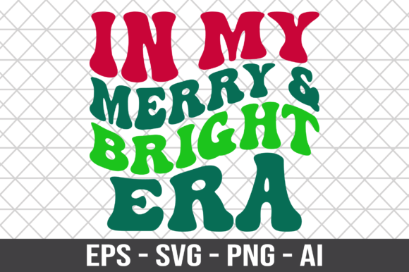 In My Merry Bright Era Retro SVG Review